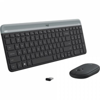 Tast+Mis USB Wireless Logitech MK470 Slim Wireless Combo Graphite US