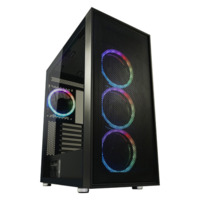 TOWER LC Power Gaming 802B-ON Black Wanderer_X 1xUSB3.0/2x USB2.0 1x USB-C 4xARGB fan 120mm