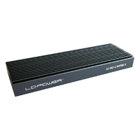 HDD SSD Rack LC Power LC-M2-C-NVME-3  Enclosure for NVMe M.2 SSD  USB-C (USB3.2 Gen.2x1) Usb Type-C Black