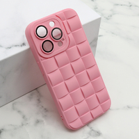Futrola 3D WALL za iPhone 14 Pro roze