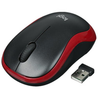 Mouse Wireless Logitech M186 Wireles Mouse Red 910-004133