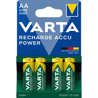 Baterija VARTA AA 2100mAh HR6 PAK4 CK, punjive NiMH baterije (rechargeable VARTA Ready to use)