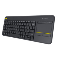 Tastatura USB Wireless Logitech K400 Plus Touch US Black