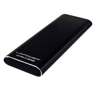 HDD SSD Rack LC Power LC-M2-C-NVME Enclosure for M.2 SSD  USB3.1 Gen.2 Type C Black