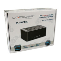HDD DOCKING LC-DOCK-C USB3.1 Gen.2  2.5/3.5
