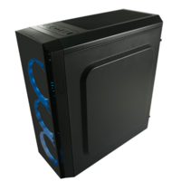 TOWER LC Power Gaming 703B-ON Quad-Luxx 2xUSB3.0/1xUSB2.0 Black
