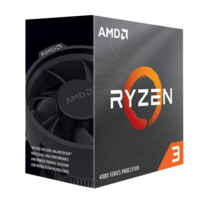 CPU AM4 AMD Ryzen 3 4100 4 cores 3.8GHz (4.0GHz) BOX