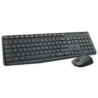 Tast+Mis USB Wireless Logitech MK235 YU Wireless Desktop Black