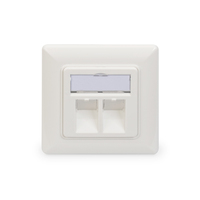 Poklopac uticnice 2port sa zastitom DIGITUS DN93801