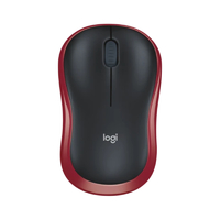 Mouse Wireless Logitech M186 Wireles Mouse Red 910-004133