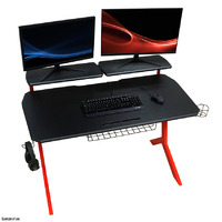 GAMING STO LC-GD-1R Gaming Desk Black/Red
