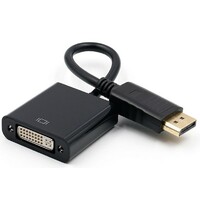 Adapter E-Green DisplayPort (M) - DVI (F) crni