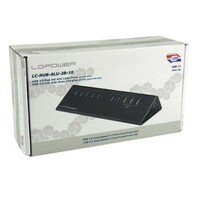 USB LC Power LC-HUB-ALU-2B-10 HUB 7+3port USB3.0 Aluminium