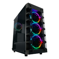 TOWER LC Power Gaming 709B-ON Solar_System_X HD Audio 2xUSB3.0 4xARGB  120mm case fans