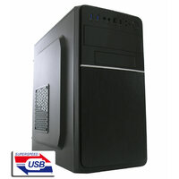 TOWER MicroATX/MiniITX LC Power 2015MB-ON  2xUSB2.0/1xUSB3.0 Black