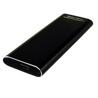 HDD SSD Rack LC Power LC-M2-C-NVME Enclosure for M.2 SSD  USB3.1 Gen.2 Type C Black