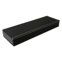 HDD SSD Rack LC Power LC-M2-C-MULTI  NVME Enclosure for M.2 SSD  USB3.2 Gen.2x1 Type C Black