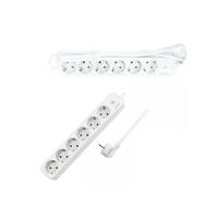 Kabl LOGILINK Produzni kabl sa prekidacem 6 uticnica 1.5m beli