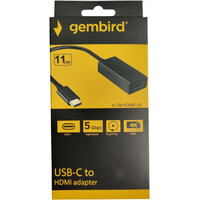 Adapter Gembird Type-C na HDMI A-CM-HDMIF-03 adapter-kabl 11cm
