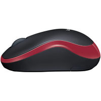 Mouse Wireless Logitech M186 Wireles Mouse Red 910-004133
