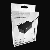NB Adapter LC Power LC-NB-GAN-65-C  65W, USB-C, 5-20V, 3-3.25A