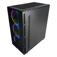 TOWER LC Power Gaming 803B-ON Shaded_X  2xUSB3.0/1x USB2.0 4xARGB fan 140mm
