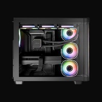 TOWER LC Power Gaming 8001B-ON Pro-Storm Dark 4x120mm ARGB Fan  1xUSB3.0 2xUSB2.0 1xUSB3.0 Type-C Black