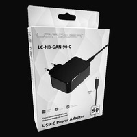 NB Adapter LC Power LC-NB-GAN-90-C  90W, USB-C, 5-20V, 3-4.5A