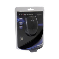 Mouse USB Wireless LC Power LC-M800BW 2.4Ghz Wireless 2000dpi Black