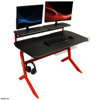 GAMING STO LC-GD-1R Gaming Desk Black/Red