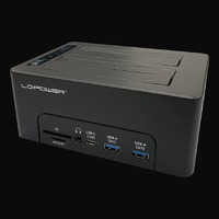 HDD DOCKING LC Power LC-DOCK-C-MULTI-HUB  USB 3.2 Gen2x1 docking station for 1x2.5
