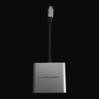 USB LC Power LC-HUB-C-MULTI-4-V2 USB Type C HUB 1xUSB3.0 ,1x Type C-chargi