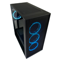 TOWER LC Power Gaming 802B-ON Black Wanderer_X 1xUSB3.0/2x USB2.0 1x USB-C 4xARGB fan 120mm