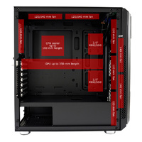 TOWER LC Power Gaming 702B-ON Skyscraper_X 2xUSB3.0/2xUSB2.0 Black